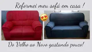REFORMANDO SOFÁ EM CASA - PASSO A PASSO / Cantinho da Day