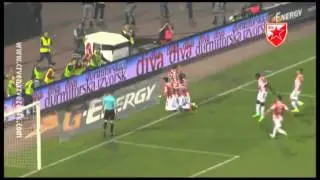 Crvena zvezda - Partizan 3:1, highlights