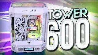 Thermaltake Tower 600 Mid-Tower Vertical Back Connect Case.