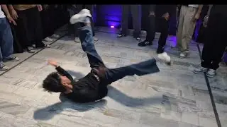 Poping dance battle Rip style battle 