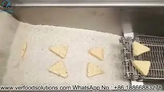 VERFOODSOLUTIONS Mini Patty Nugget Forming Machine Triangle Nuggets Forming Breading Testing Video f
