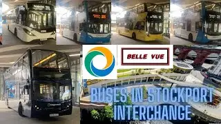 Buses at Stockport Interchange! 14/09/2024