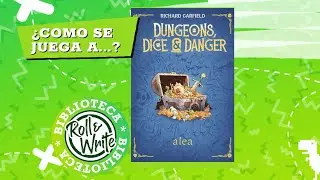 Como se Juega a Dungeons, Dice & Danger en castellano (Juego de Mesa Roll & Write)