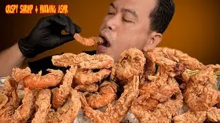 CRISPY SHRIMP ( LUNONG HIPON CRISPY ) + ASMR MUKBANG
