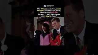 Джеки Кеннеди отказалась переодеваться после смерти Джона Кеннеди #шорты