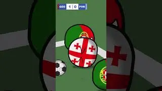 Georgia VS Portugal | UEFA EURO 2024 🇬🇪-🇵🇹 #football #euro2024 #georgia #portugal