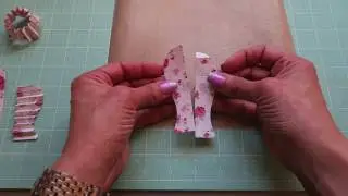 2017~ Requested Tutorial....How To Assemble A Heart Rosette (Waffle Flower Crafts)