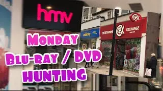 Monday. Blu-ray/DVD Hunting.  HMV CEX. Pickups.  03 Jan 22