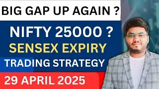 Nifty Prediction and Bank Nifty Analysis for Tuesday | 29 April 2025 | Sensex Expiry Tomorrow