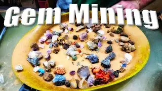 Gem Mining at Emerald Hollow Mine, NC
