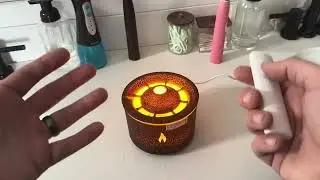 Testing, Usage, Night Look, & Review of Volcano Diffuser