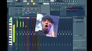 Making a🔥Ski Mask x Ronny J Type Loop💫🚀 #shorts #skimasktypebeat #ronnyjtypebeat #melodies