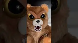 Scary teddy bear returns ‼️🐻😱  #shorts
