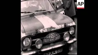 SYND 51 1 68 MONTE CARLO RALLY PROGRESS INTO GERMANY