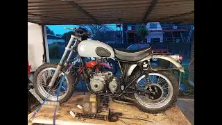 1956 BSA A10 Golden Flash (my Fathers bike) Pt 5,  front forks, brakes and update