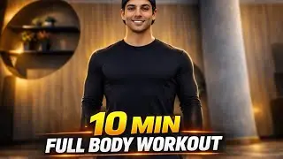 THE ONLY 10 MINUTES FULL BODY WORKOUT YOU EVER NEED - Exercise at home 🏡 