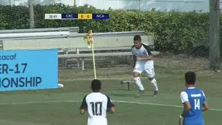 Goal CRC | CRC 1-0 NCA - Matthew Bola&ntilde;os (A)
