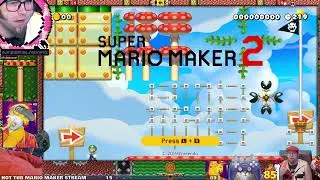 OOPS ALL OCW Mario Maker 2 Viewer Levels/Troll levels feedback/critique VOD