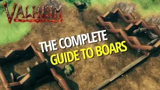 Complete Guide To Boars (Breeding, Production, Fire Safety) - Valheim