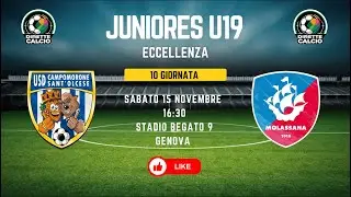 10P-A U19 CAMPOMORONE SANT’OLCESE - MOLASSANA BOERO