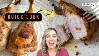 Yummy Oven Baked Turkey Legs Recipe