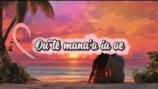 SAMOAN KARAOKE LYRICS (OU TE MANA'O IA OE BY TOFAGA MEKE)