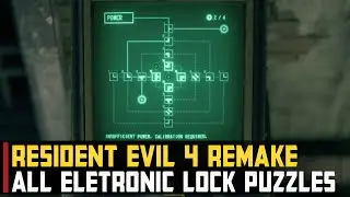 All Eletronic Lock Terminal | Resident Evil 4 Remake
