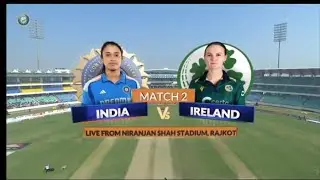 INDIA vs IRELAND HIGHLIGHTS   NIRANJAN SHAH STADIUM,RAJKOT
