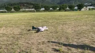 VQ maracana first flight in windy day