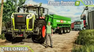 Harvesting 🌻with CLAAS Lexion & selling products | ZIELONKA | Farming Simulator 25 | Ep.133