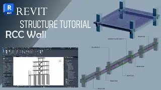 Revit Structure RCC Wall ep10