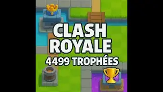 Je monte &agrave; 4499 troph&eacute;es sur clash royale... Dernier palier avant la gloire ! #clashroyale