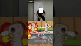 How to ground pound using XerController | Turning PC games into exercise #exercise #gaming #fyp