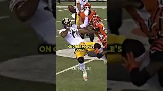 When Juju got SMOKED for dancing on their logo😯😲 #nfl #shorts