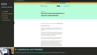 LIVESTREAM: GatsbyJS + E-Commerce - Day 2.1
