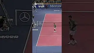 Boris Becker Hits BANANA Shot vs Pete Sampras 🍌