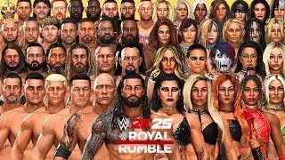 wwe 2k25 women's royal rumble