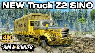 New Truck Z2 SINO In SnowRunner Season 16 #snowrunner #offroad #truck 