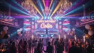 Happy Birthday Colin 🎂 | Special Birthday Song & Celebration Video | Club, Energetic, EDM Remix