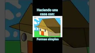Solo con formas simples: Casa🏠 N&deg;1