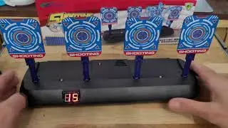 Electric Digital Shooting Target For Nerf Guns