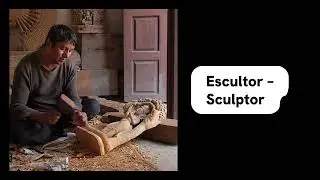 Las profesiones y ocupaciones en Espa&ntilde;ol video interactivo.