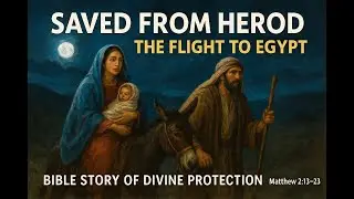 Saved from Herod: The Flight to Egypt | Bible Story of Divine Protection #Matthew 2:13&ndash;23