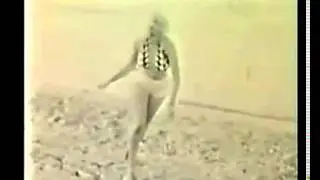 Rare Candid Marilyn Monroe Video Footage, Beach, 1955