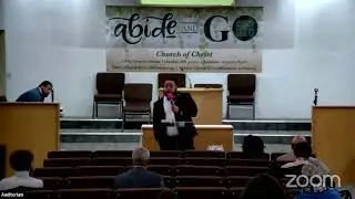 Church of Christ's Sunday Zoom Meeting