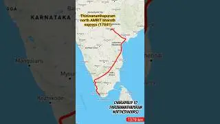 new amrit bharath express charlapally to Thiruvananthapuram north train no17041 #india #amritbharath