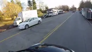 Harbor Ave Seattle Homeless RV Encampment