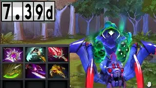 Broodmother - Mega Comeback! [Dota 2 Gameplay] 7.39d