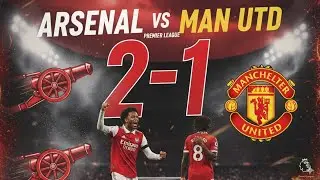 Arsenal Crushes Man United 2-0 at Old Trafford! 🔥 Unreal Gameplay | eFootball 2025 #eFootball#Gaming
