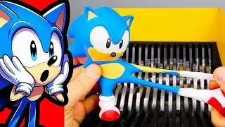 Растягивающийся Соник против Гигантского Шреддера!